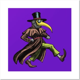 Plague Doctor Strut Posters and Art